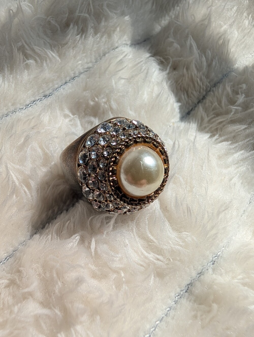 Vintage Cocktail Ring Size 8